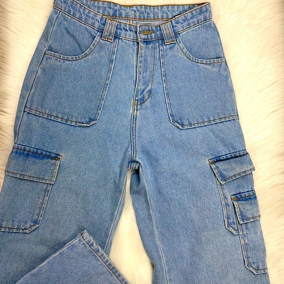 Off duty India Boyfriend Cargo Wide
Leg Denims - Picture 10 of 11
